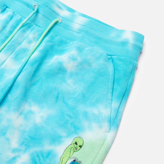 Мужские брюки RIPNDIP Save The World Embroidered Aqua/Green Tie Dye