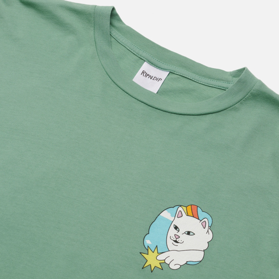 Мужской лонгслив RIPNDIP Must Be Heaven Light Pine