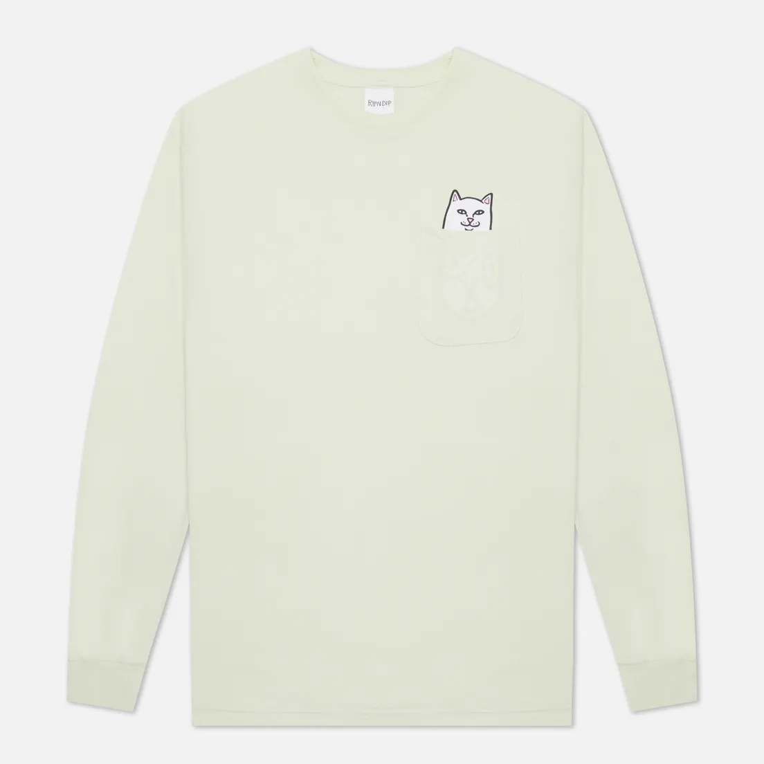 RIPNDIP Мужской лонгслив Lord Nermal Pocket