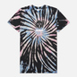 Мужская футболка RIPNDIP Far Far Away Black/Pink/Blue Spiral Dye фото - 0