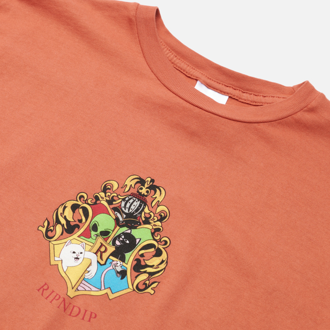 Мужская футболка Ripndip, цвет оранжевый, размер S RND7068 Goblets On Fire - фото 2
