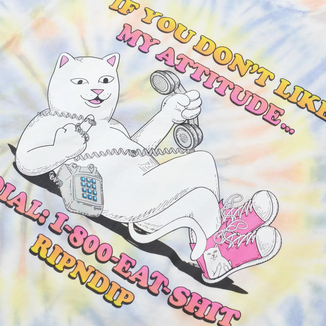 RIPNDIP Мужская футболка Hows My Attitude