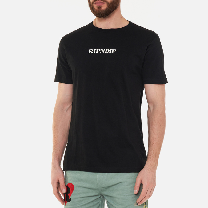 Мужская футболка Ripndip, цвет чёрный, размер M RND7074 Nermboutins - фото 4