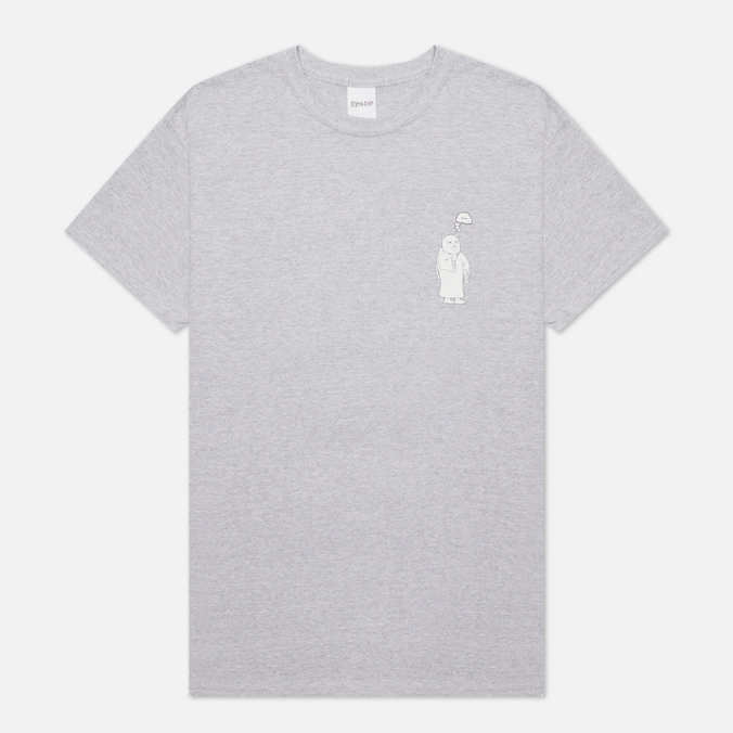 Мужская футболка Ripndip, цвет серый, размер M