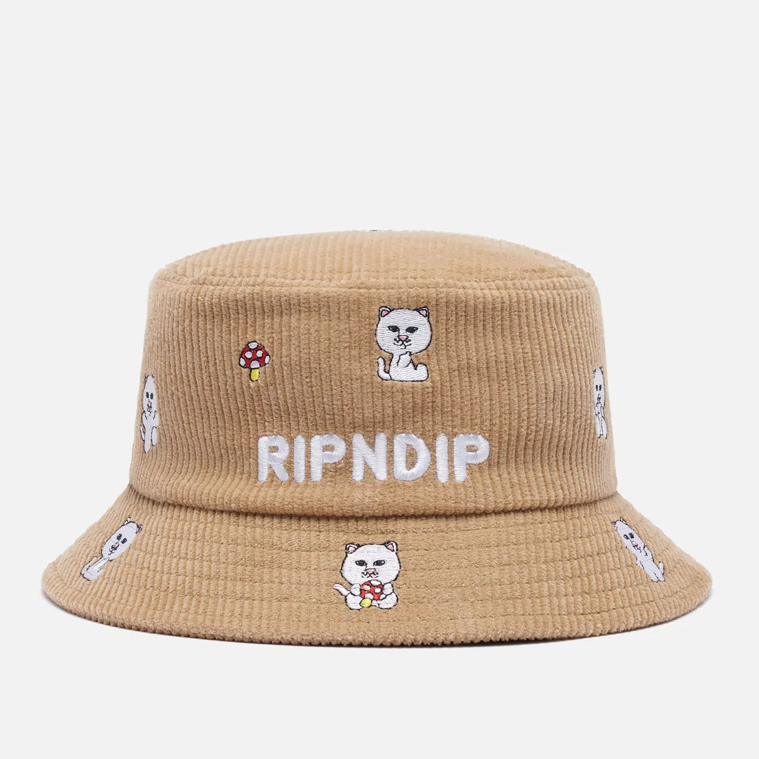 RIPNDIP Панама Hello Nermy Corduroy Embroidered Art