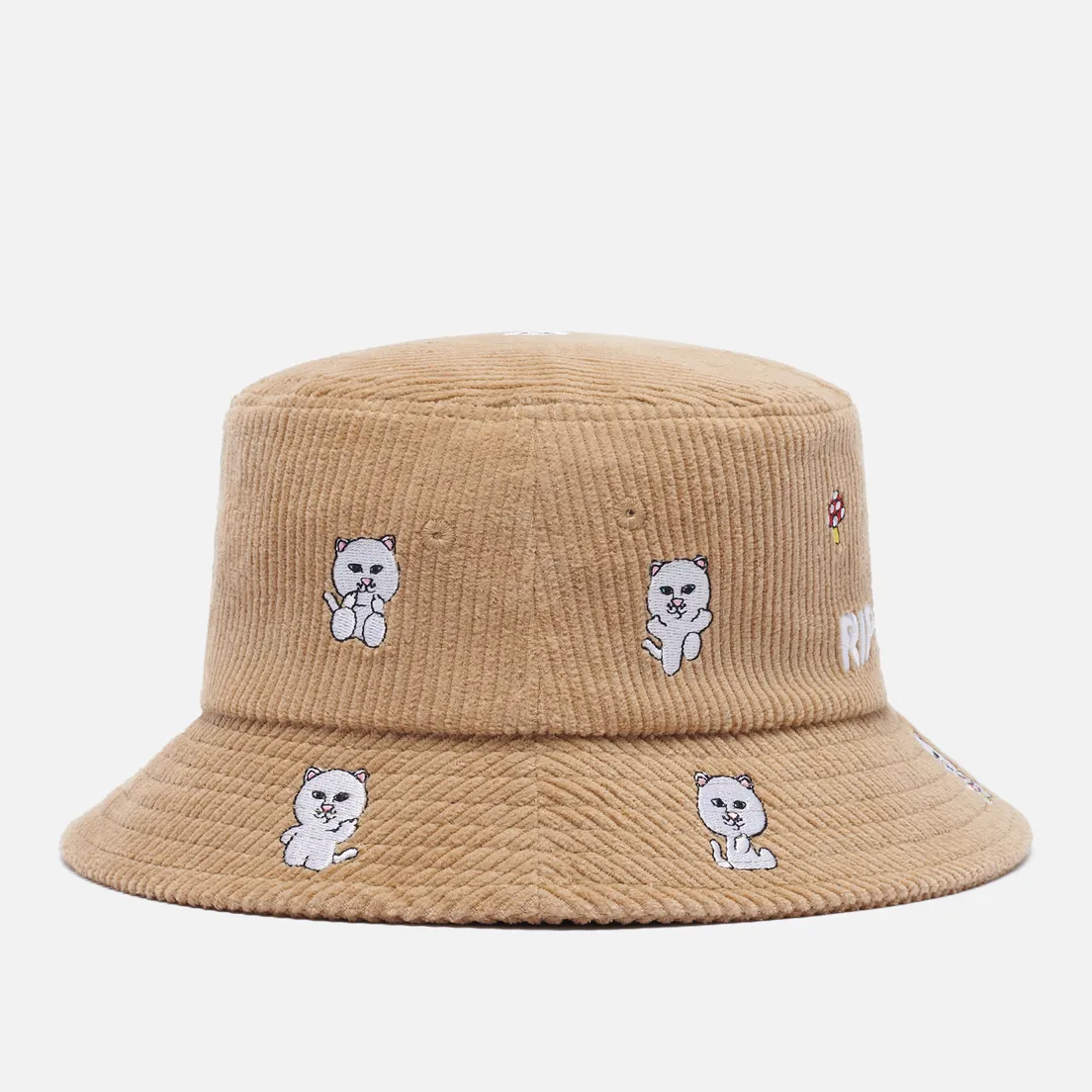 RIPNDIP Панама Hello Nermy Corduroy Embroidered Art