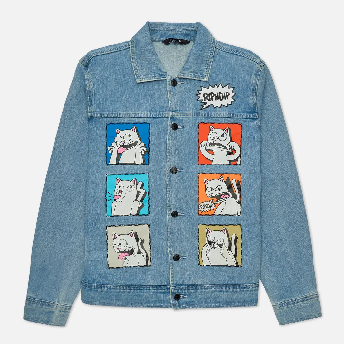 RIPNDIP Мужская джинсовая куртка Frustration Denim