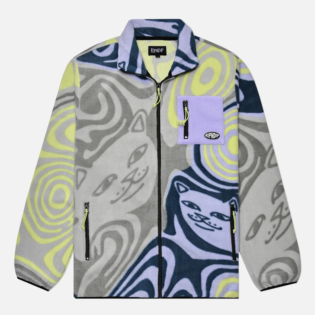 RIPNDIP Мужская флисовая куртка Hypnotic Polar Fleece