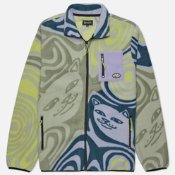 Мужская куртка RIPNDIP Hypnotic Polar Fleece Grey/Lavender/Neon