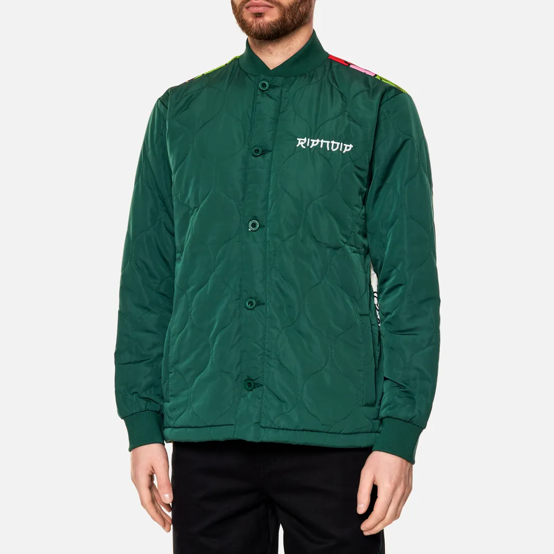 RIPNDIP Мужская куртка бомбер Nermurari Warrior Quilted