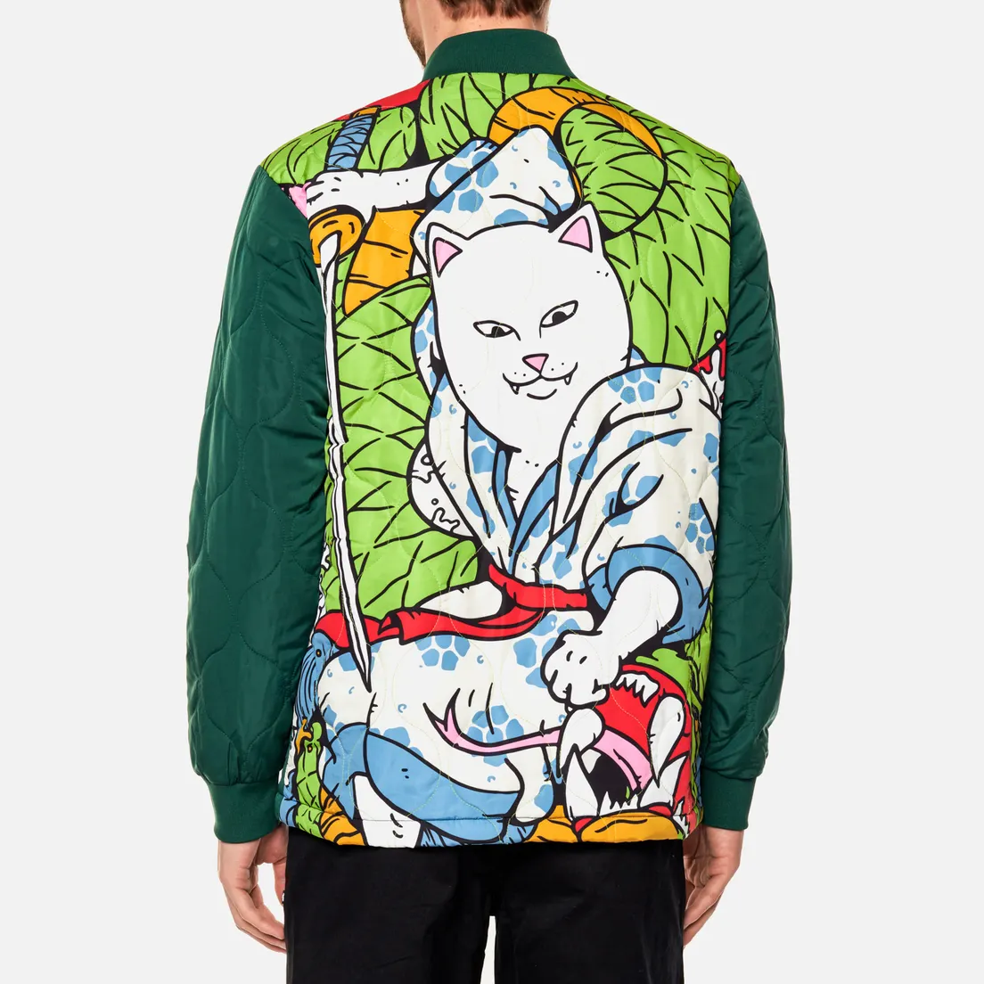 RIPNDIP Мужская куртка бомбер Nermurari Warrior Quilted