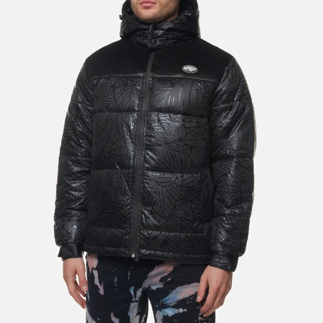 RIPNDIP Мужской пуховик Griffith Hooded Puffer