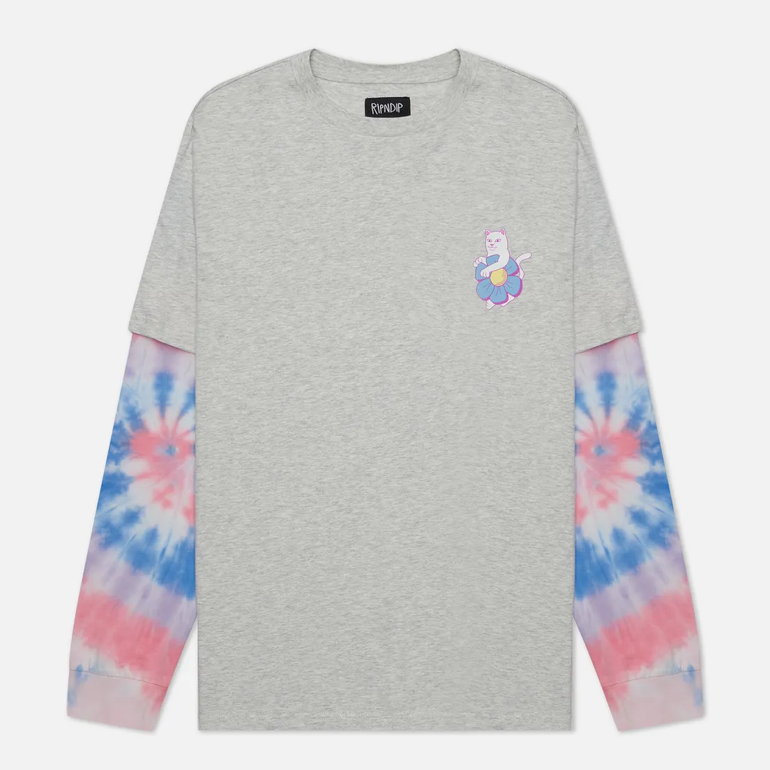 RIPNDIP Мужской лонгслив Nature Is Healing Double Sleeve