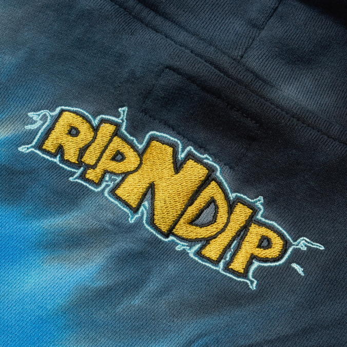 Мужская толстовка Ripndip, цвет синий, размер S RND8030 Nermku Battle Hoodie - фото 3