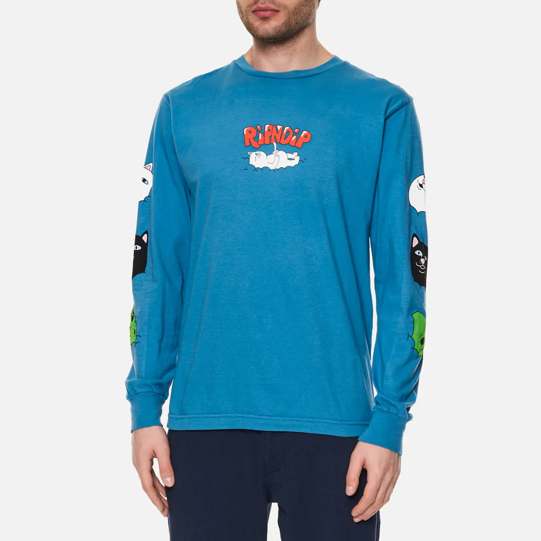 RIPNDIP Мужской лонгслив Heavens Waiting Room