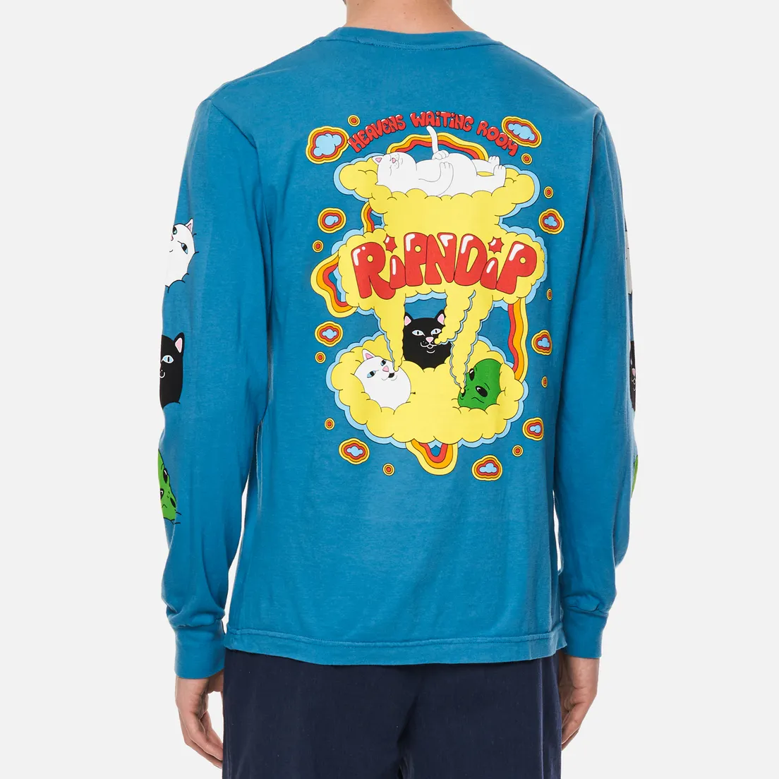 RIPNDIP Мужской лонгслив Heavens Waiting Room