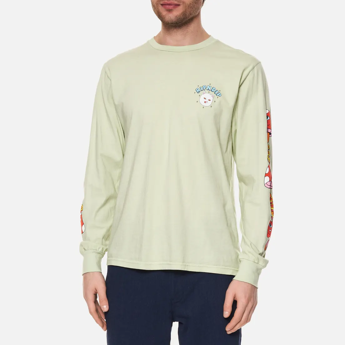 RIPNDIP Мужской лонгслив After Supper
