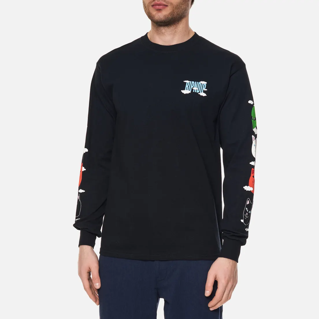 RIPNDIP Мужской лонгслив Bunched Up