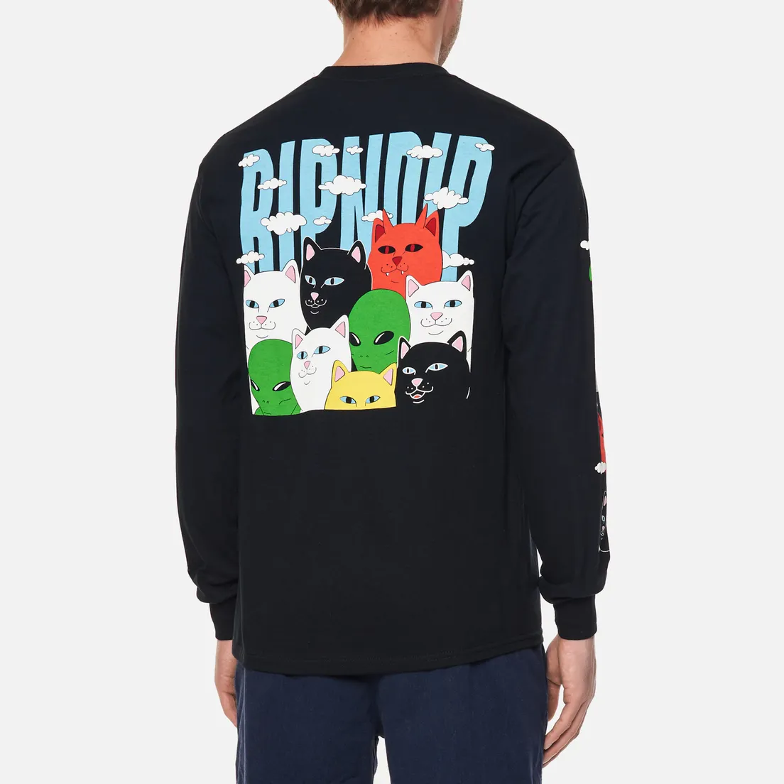 RIPNDIP Мужской лонгслив Bunched Up