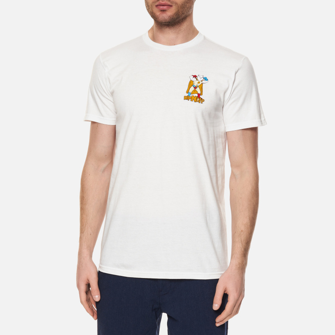 Мужская футболка Ripndip, цвет белый, размер L RND8060 Sidekick - фото 4