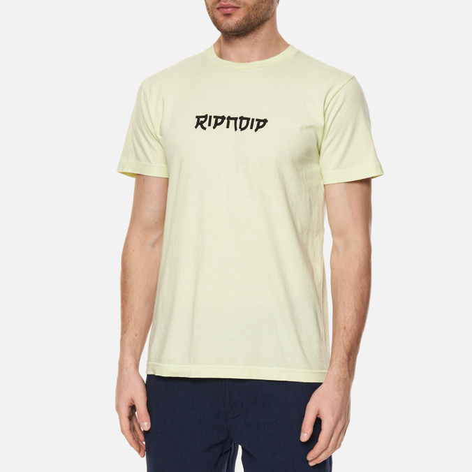 Мужская футболка Ripndip, цвет зелёный, размер S RND8061 Master Nermal-San - фото 4
