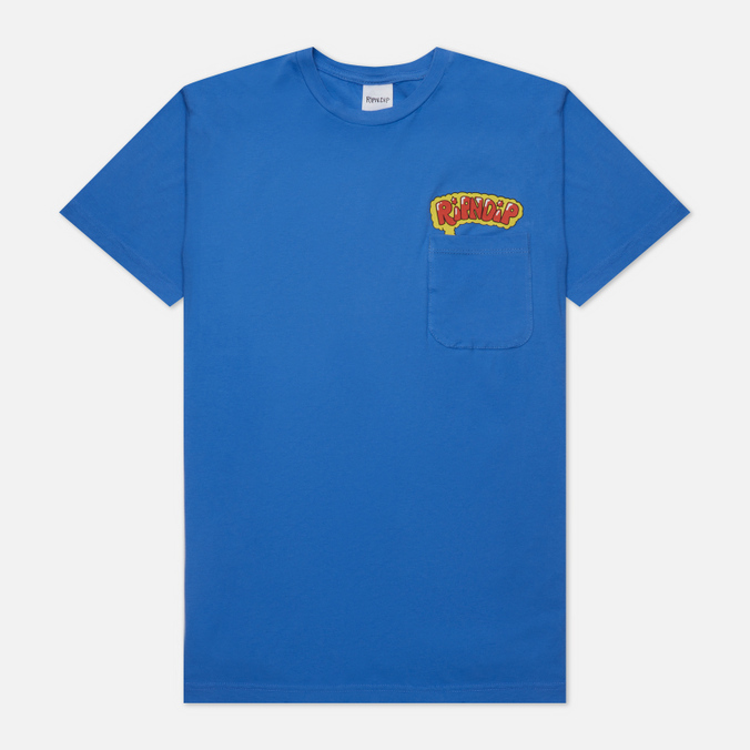 Мужская футболка Ripndip, цвет фиолетовый, размер M RND8064 Heavens Waiting Room Pocket - фото 1