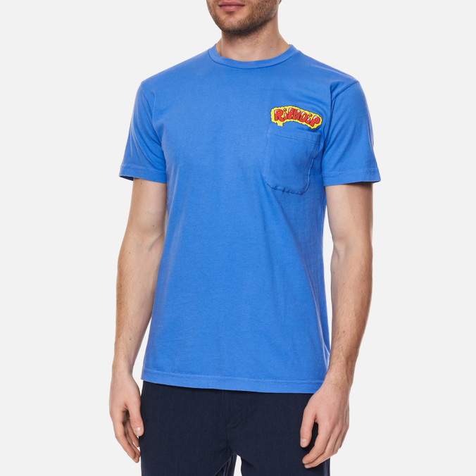 Мужская футболка Ripndip, цвет фиолетовый, размер M RND8064 Heavens Waiting Room Pocket - фото 4