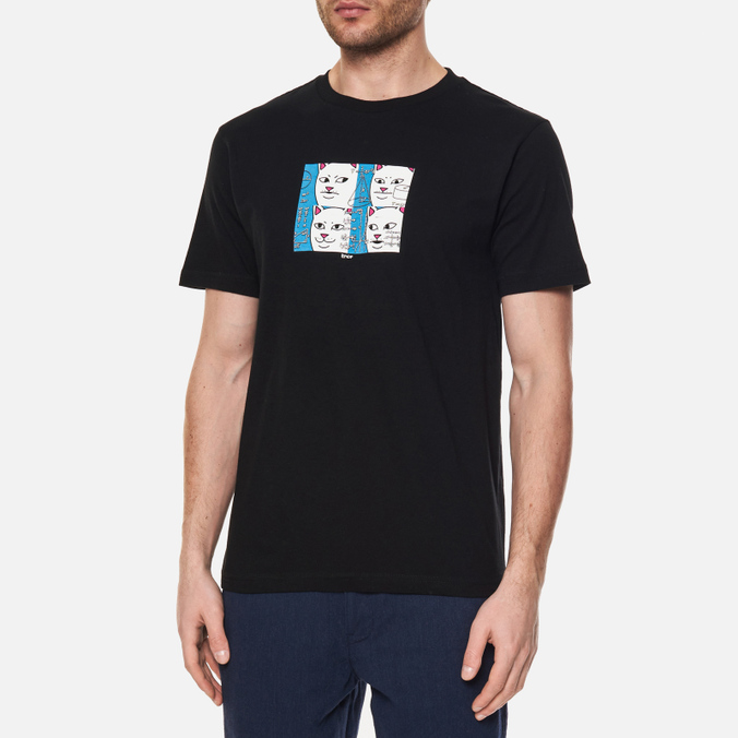 Мужская футболка Ripndip, цвет чёрный, размер S RND8077 Memory Bank - фото 3