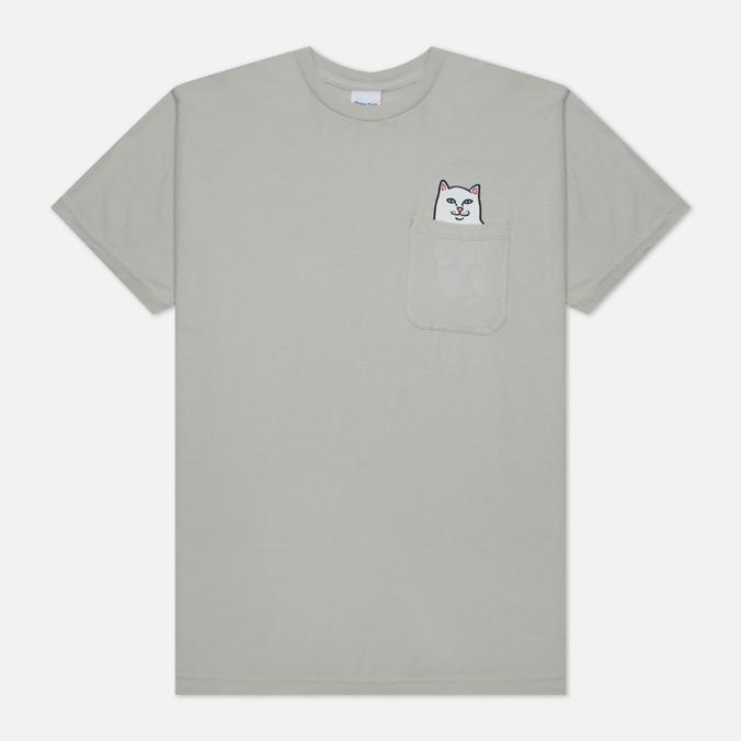 Мужская футболка Ripndip, цвет серый, размер S