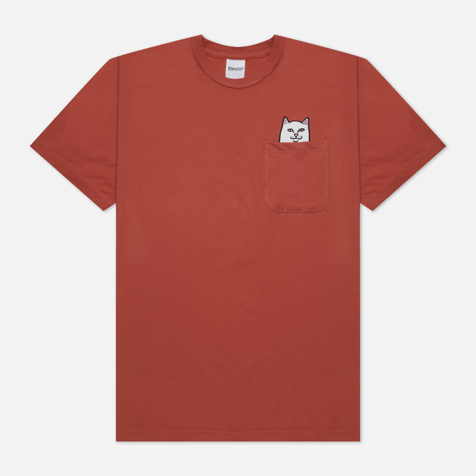 Мужская футболка Ripndip, цвет оранжевый, размер M