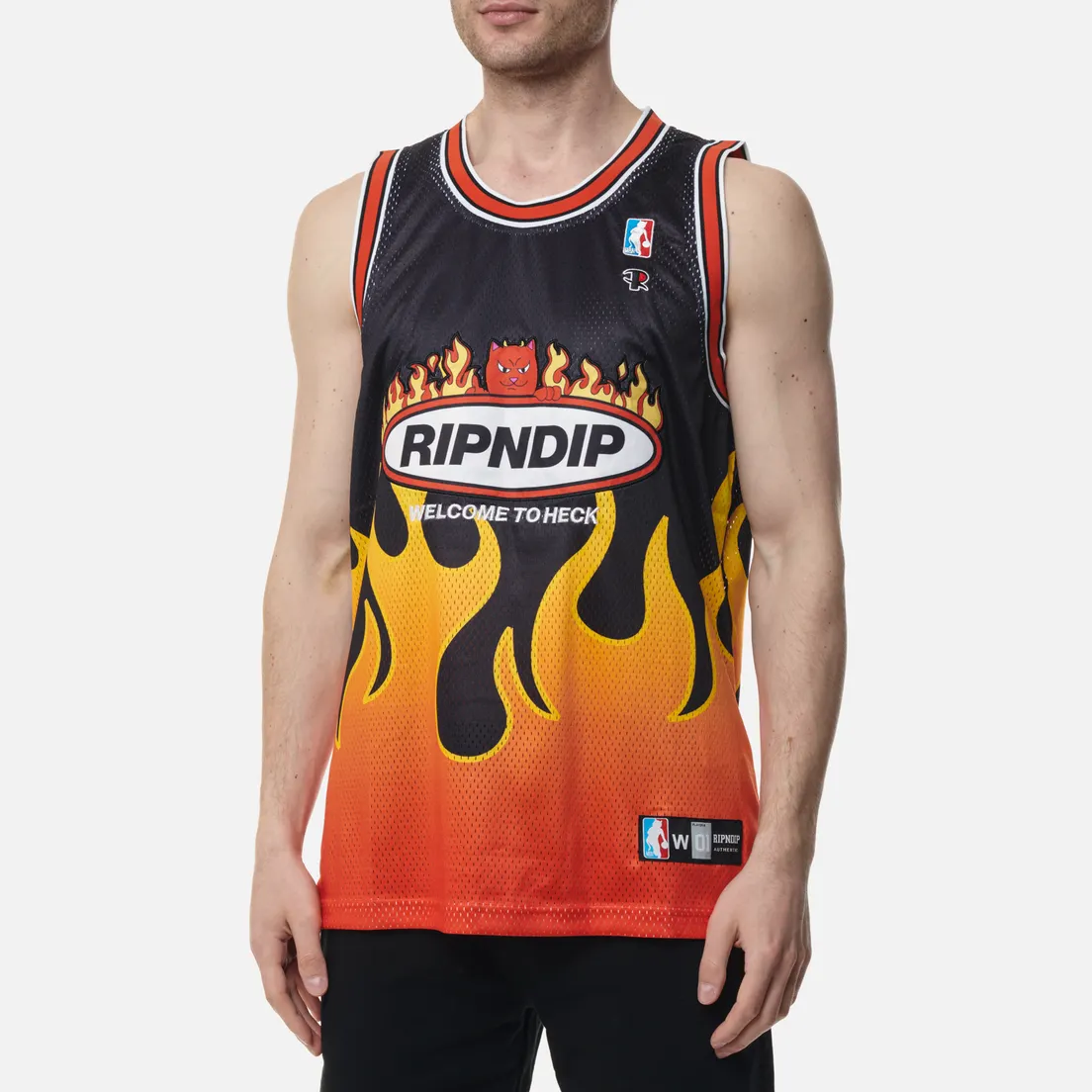 RIPNDIP Мужская майка Welcome To Heck Basketball Jersey