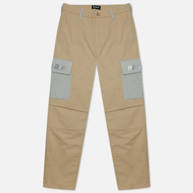 Мужские брюки Ripndip, цвет бежевый, размер 36 RND9015 Holy Cargo - фото 1
