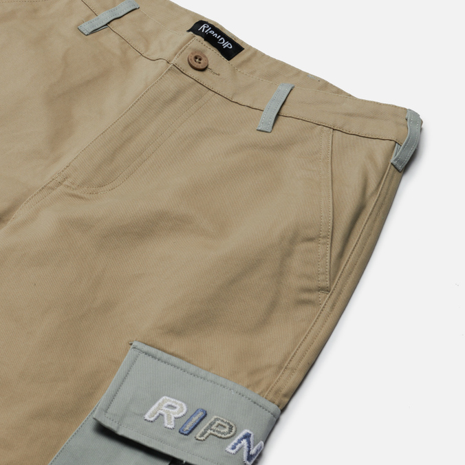 Мужские брюки Ripndip, цвет бежевый, размер 36 RND9015 Holy Cargo - фото 2