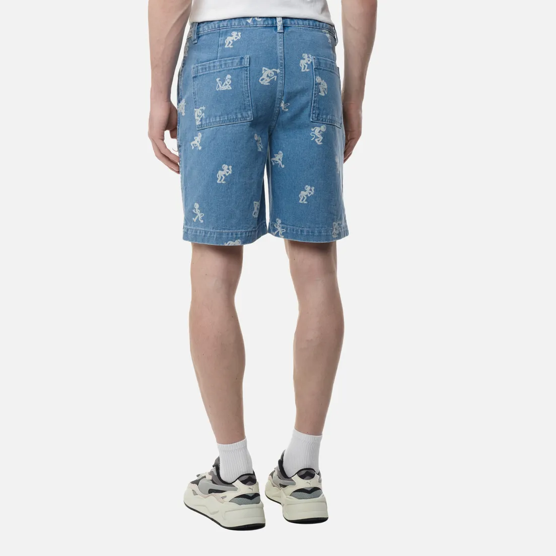 RIPNDIP Мужские шорты Dance Party Denim