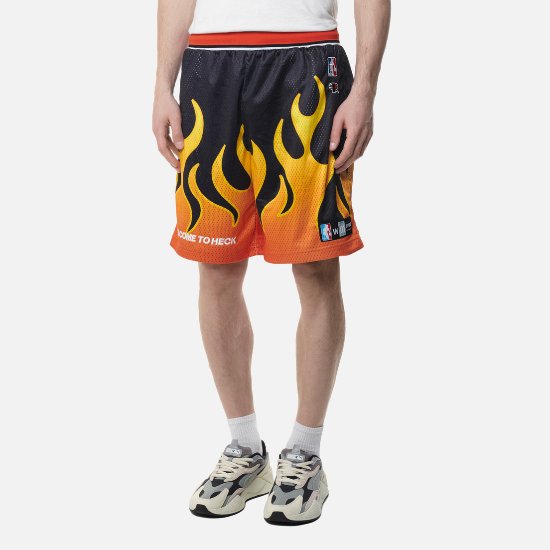 RIPNDIP Мужские шорты Welcome To Heck Basketball