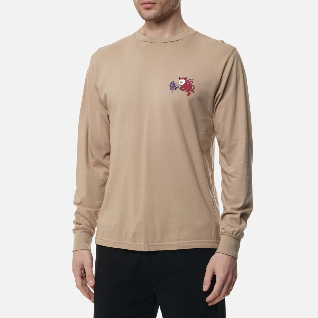 RIPNDIP Мужской лонгслив Fireworld