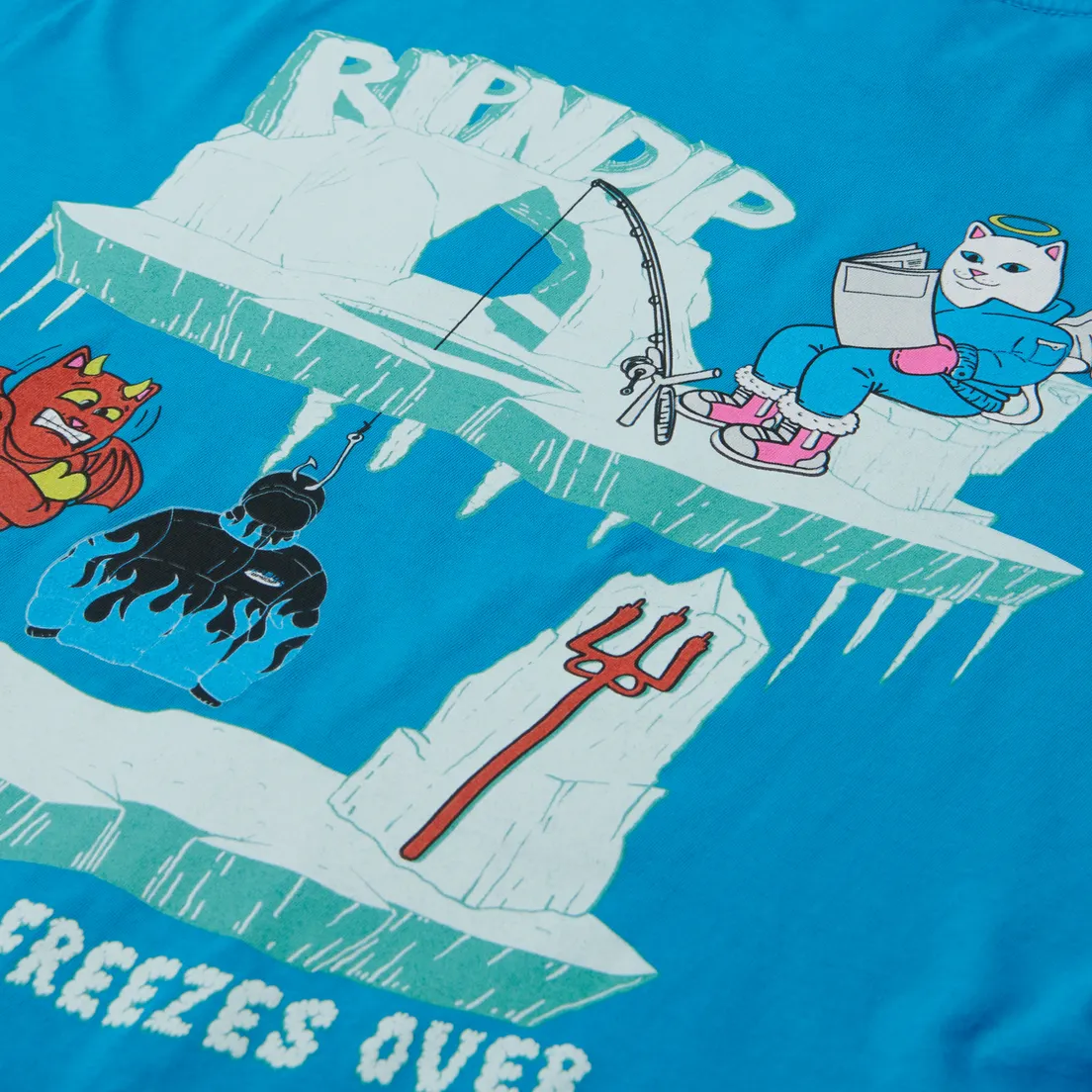 RIPNDIP Мужская футболка Heck Freezes Over