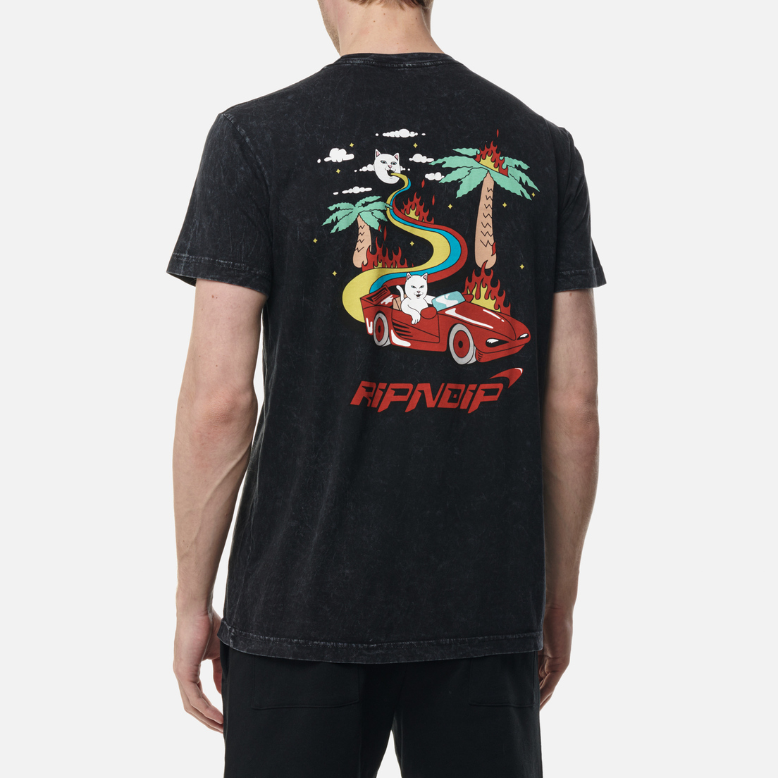RIPNDIP Мужская футболка Hell Racer