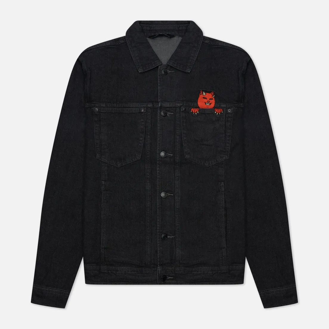 RIPNDIP Мужская джинсовая куртка Devils Work Denim