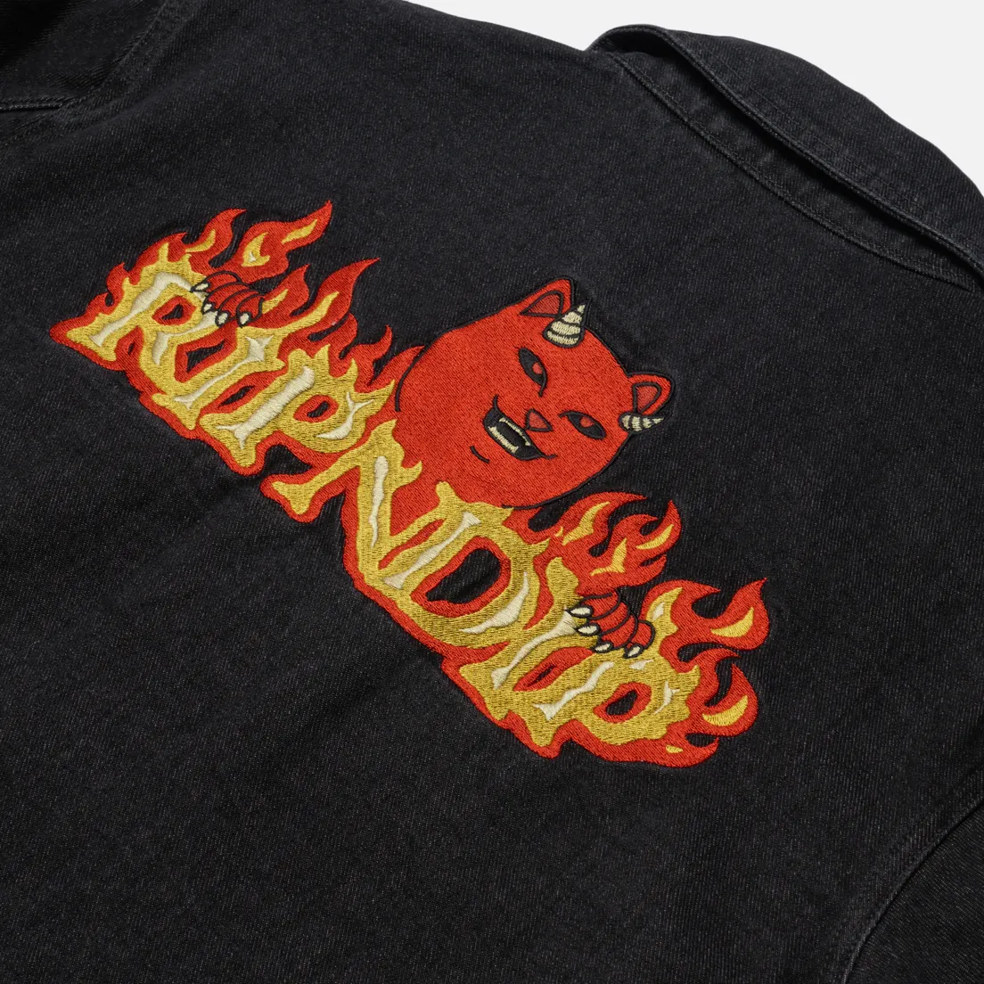 RIPNDIP Мужская джинсовая куртка Devils Work Denim