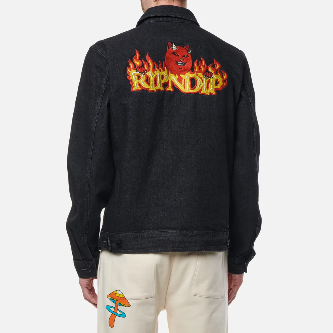 RIPNDIP Мужская джинсовая куртка Devils Work Denim