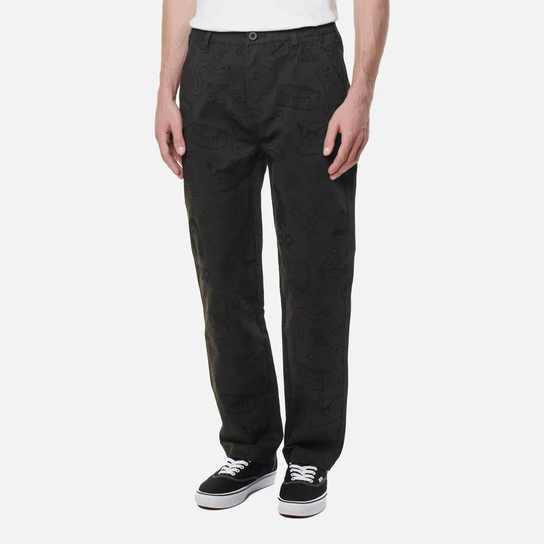 RIPNDIP Мужские брюки Nerm Doodle Cotton Twill