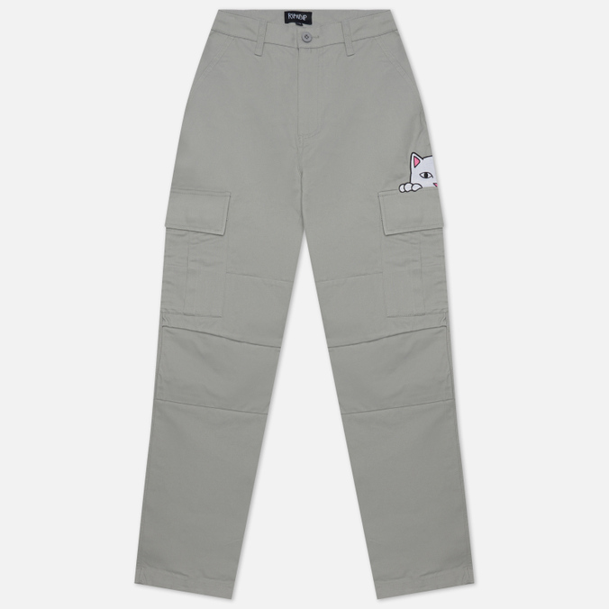 Мужские брюки Ripndip, цвет серый, размер XL RND9314 Peeking Nermal Cargo - фото 1