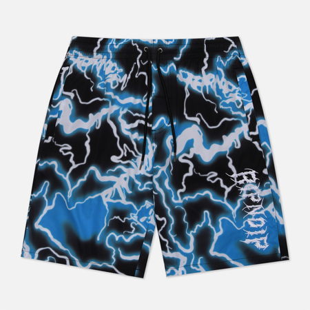 фото Мужские шорты ripndip nikola swim, цвет голубой, размер s