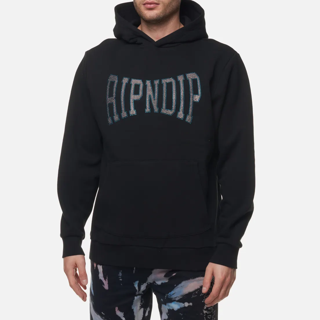 RIPNDIP Мужская толстовка Summer Revenge Rhinestone Hoodie
