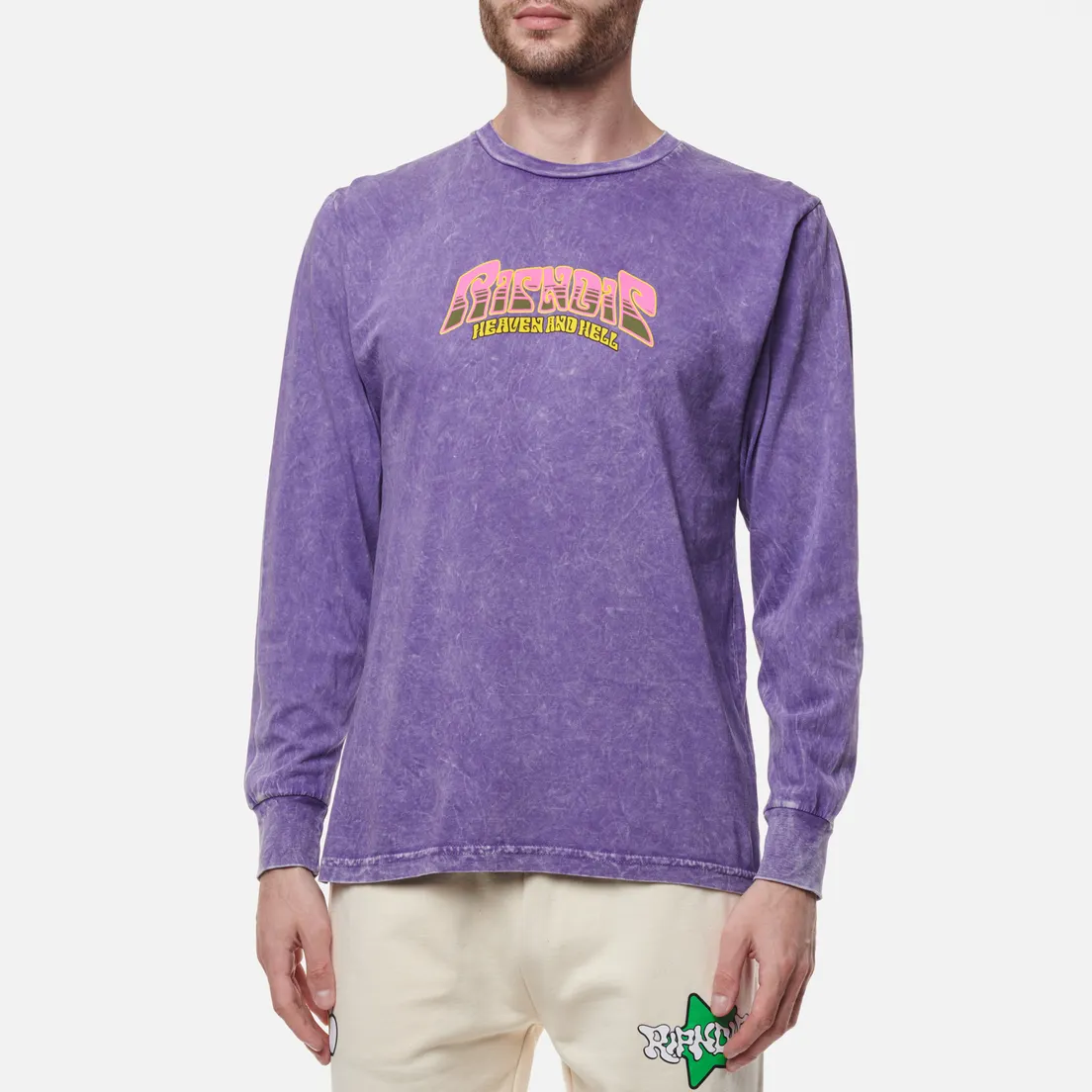 RIPNDIP Мужской лонгслив Heaven And Heck Battle