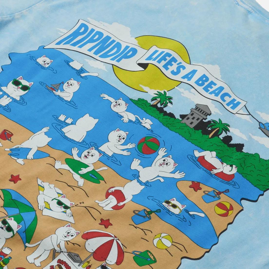 RIPNDIP Мужская футболка Lifes A Beach