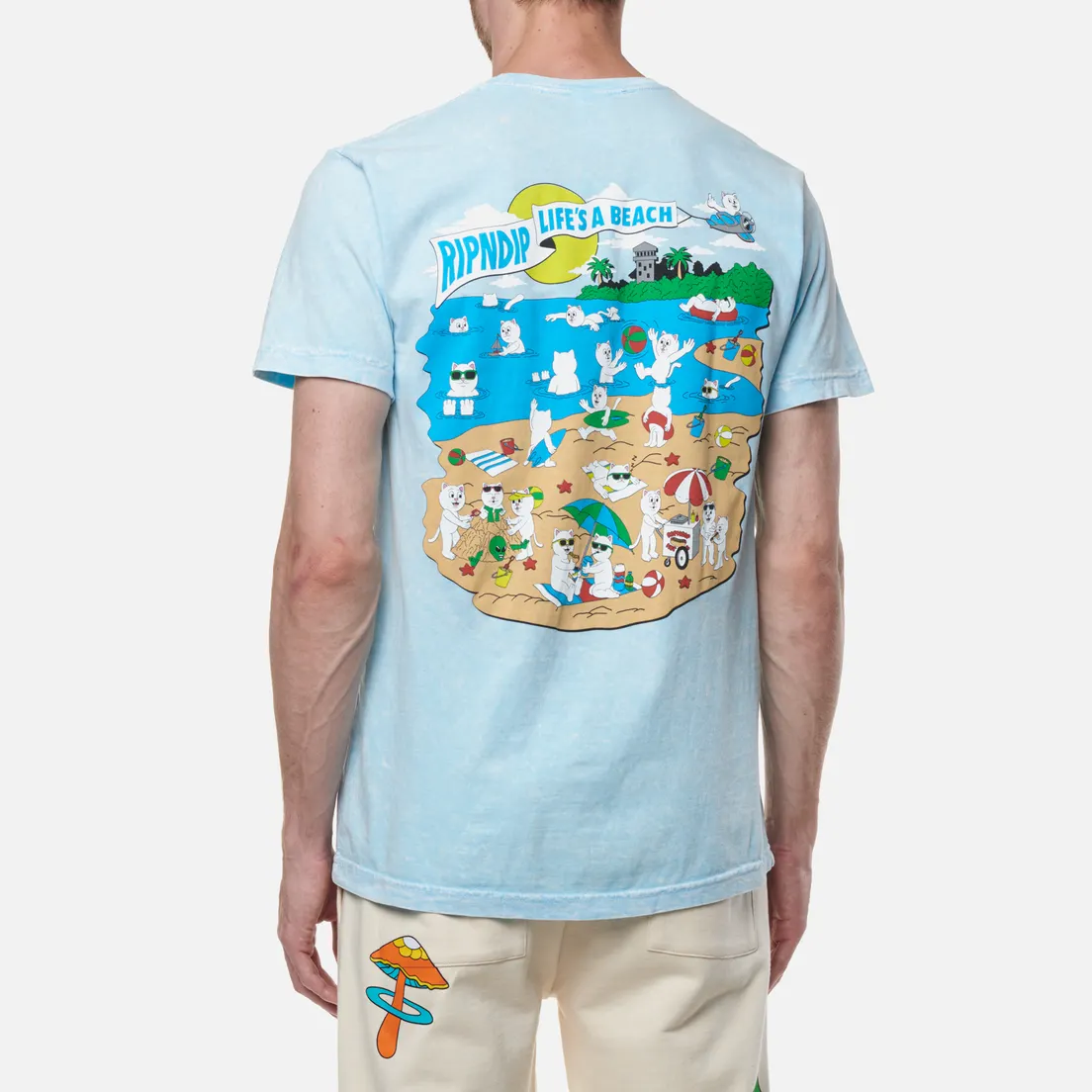 RIPNDIP Мужская футболка Lifes A Beach