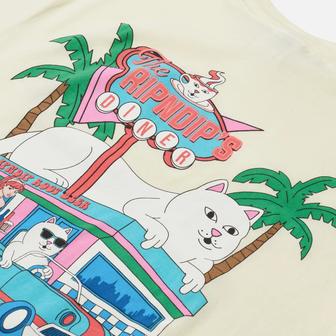 RIPNDIP Мужская футболка Nerms Diner
