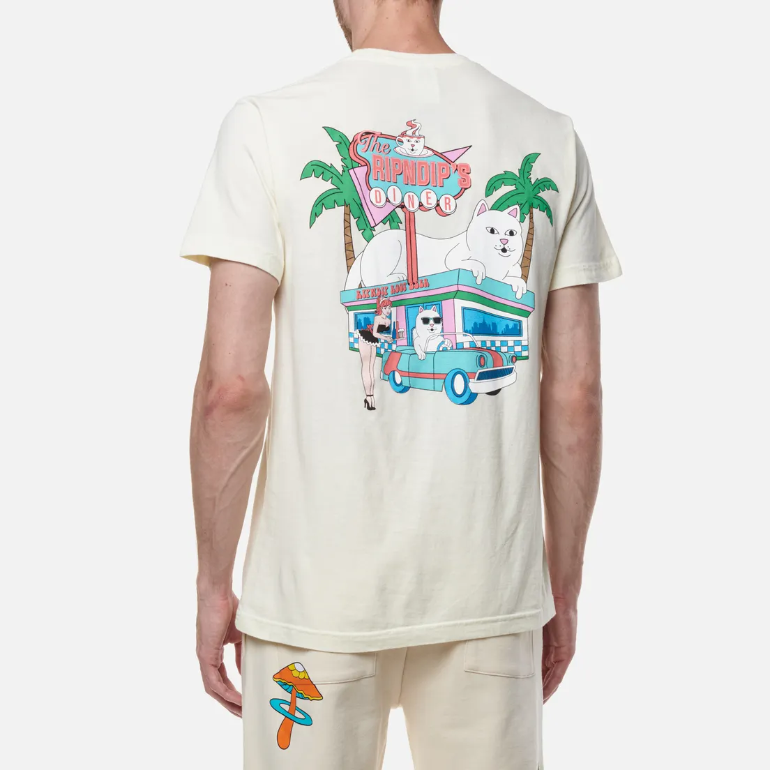 RIPNDIP Мужская футболка Nerms Diner
